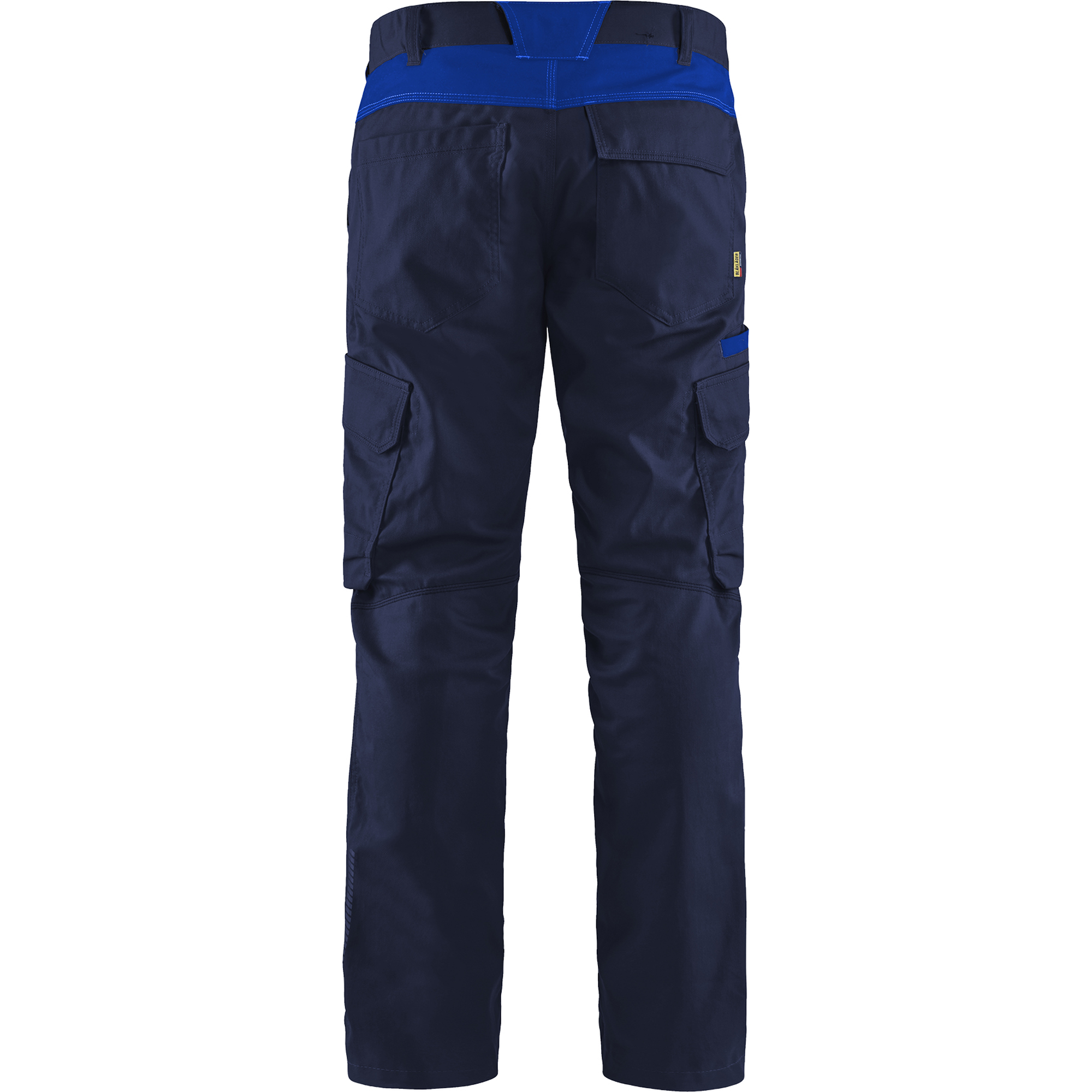 Blaklader Industry Stretch Work Trousers, Navy/Royal Blue (3)