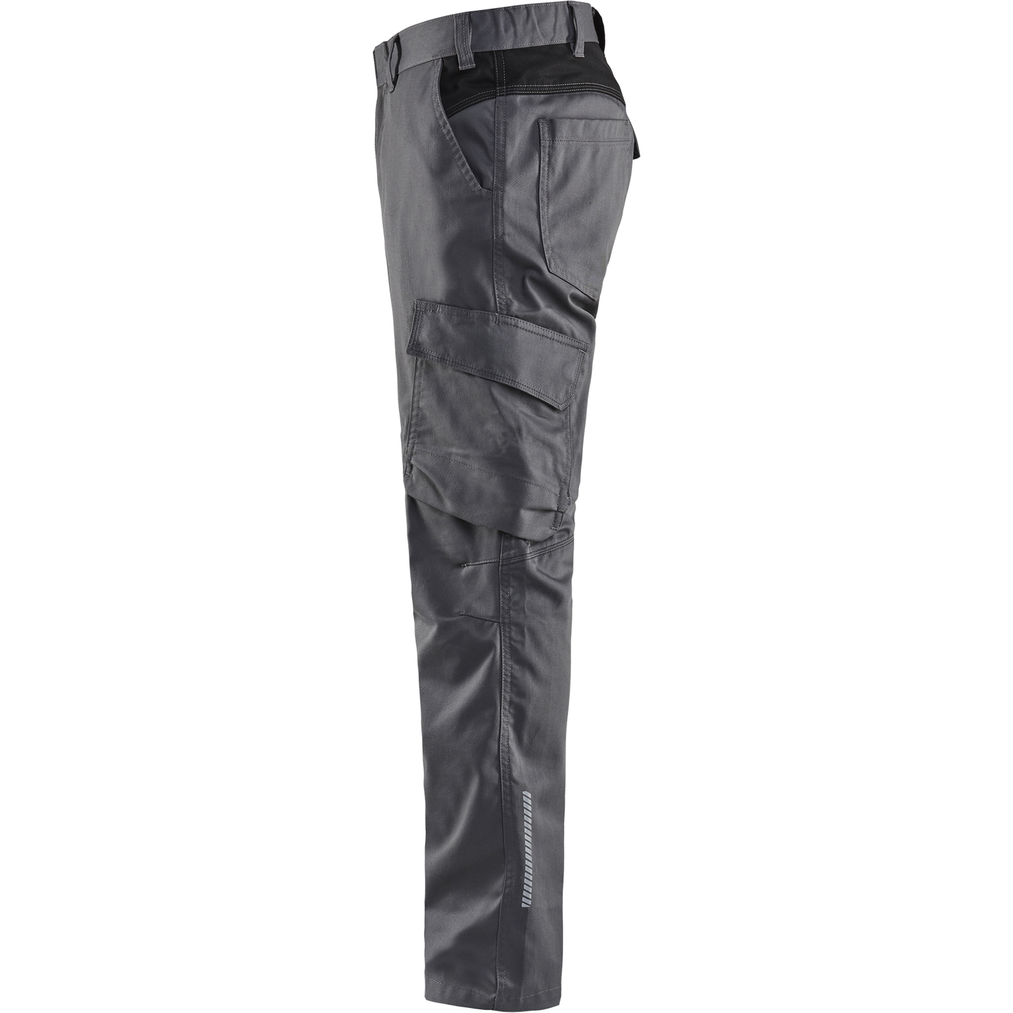 Blaklader Industry Stretch Work Trousers, Medium Grey/Black (3)