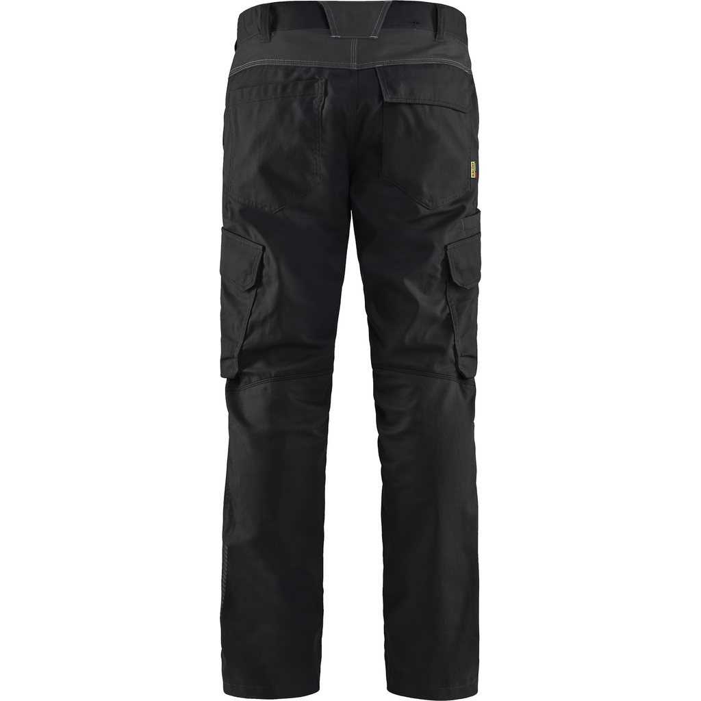 Blaklader Industry Stretch Work Trousers, Black/Dark Grey (3)