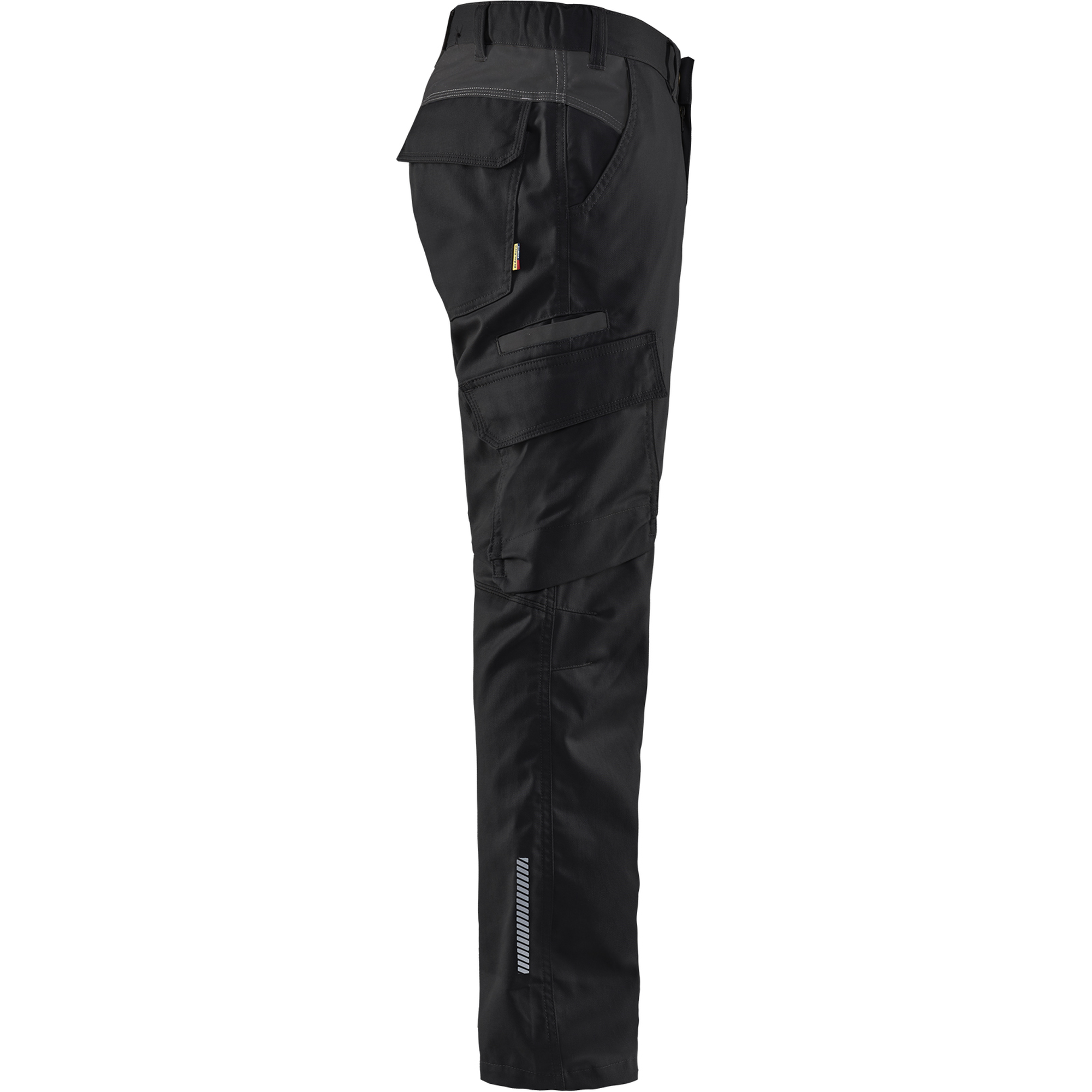 Blaklader Industry Stretch Work Trousers, Black/Dark Grey (2)