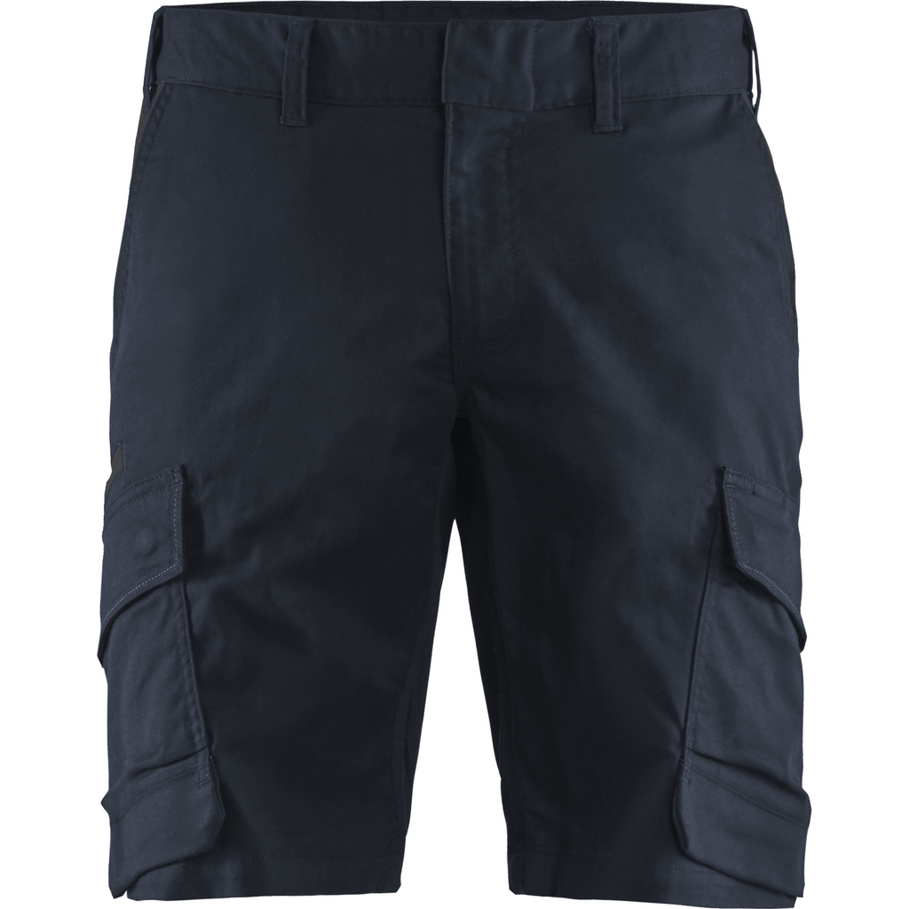 Blaklader Industry Stretch Shorts, Dark Navy/Black