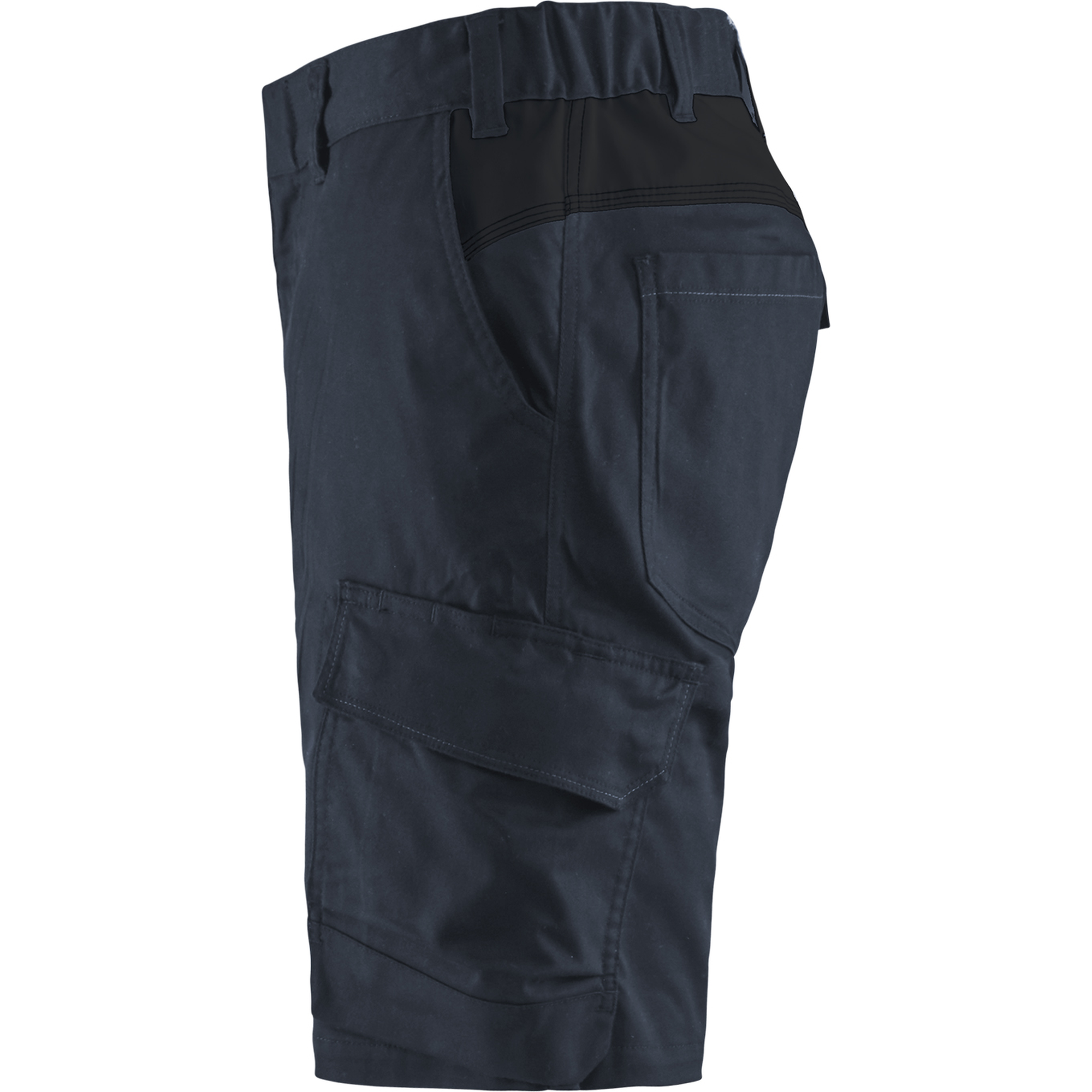 Blaklader Industry Stretch Shorts, Dark Navy/Black (3)
