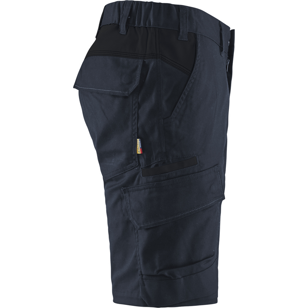 Blaklader Industry Stretch Shorts, Dark Navy/Black (2)