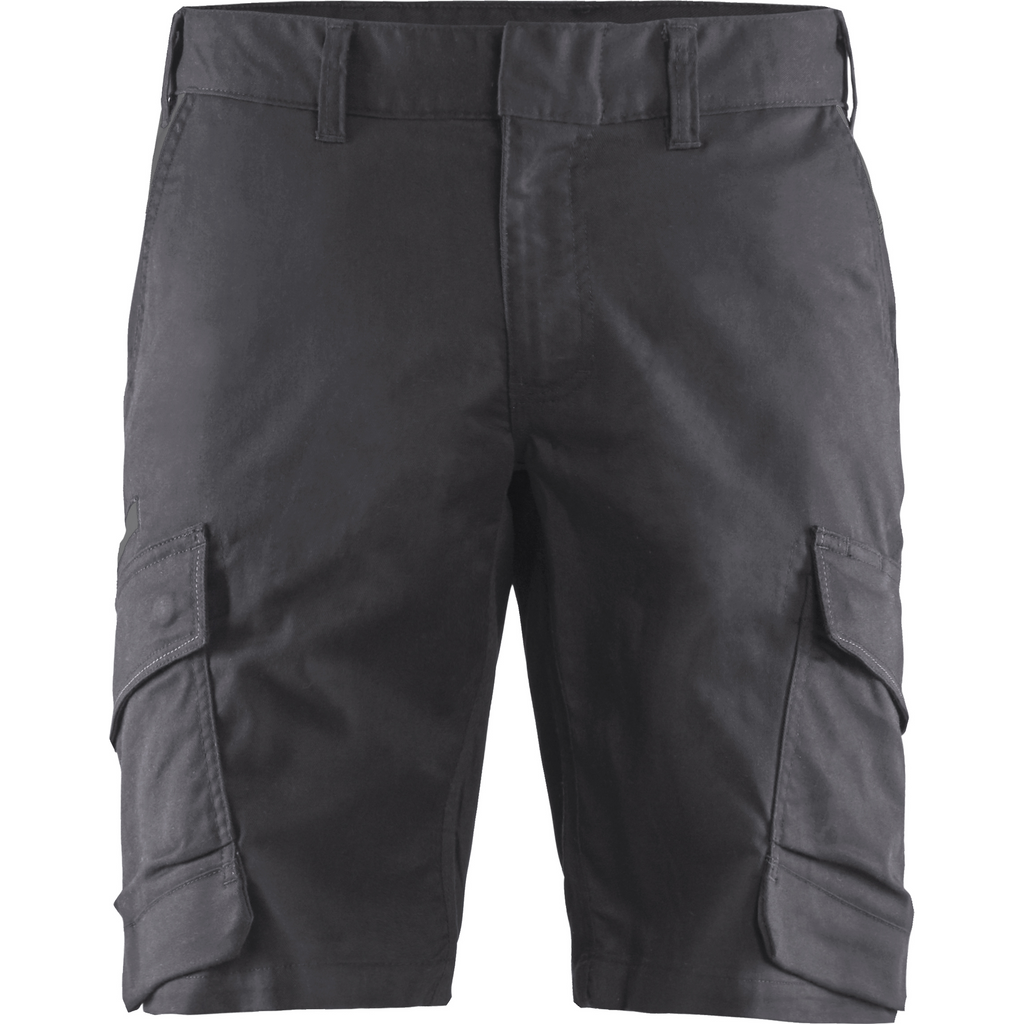 Blaklader Industry Stretch Shorts, Medium Grey/Black
