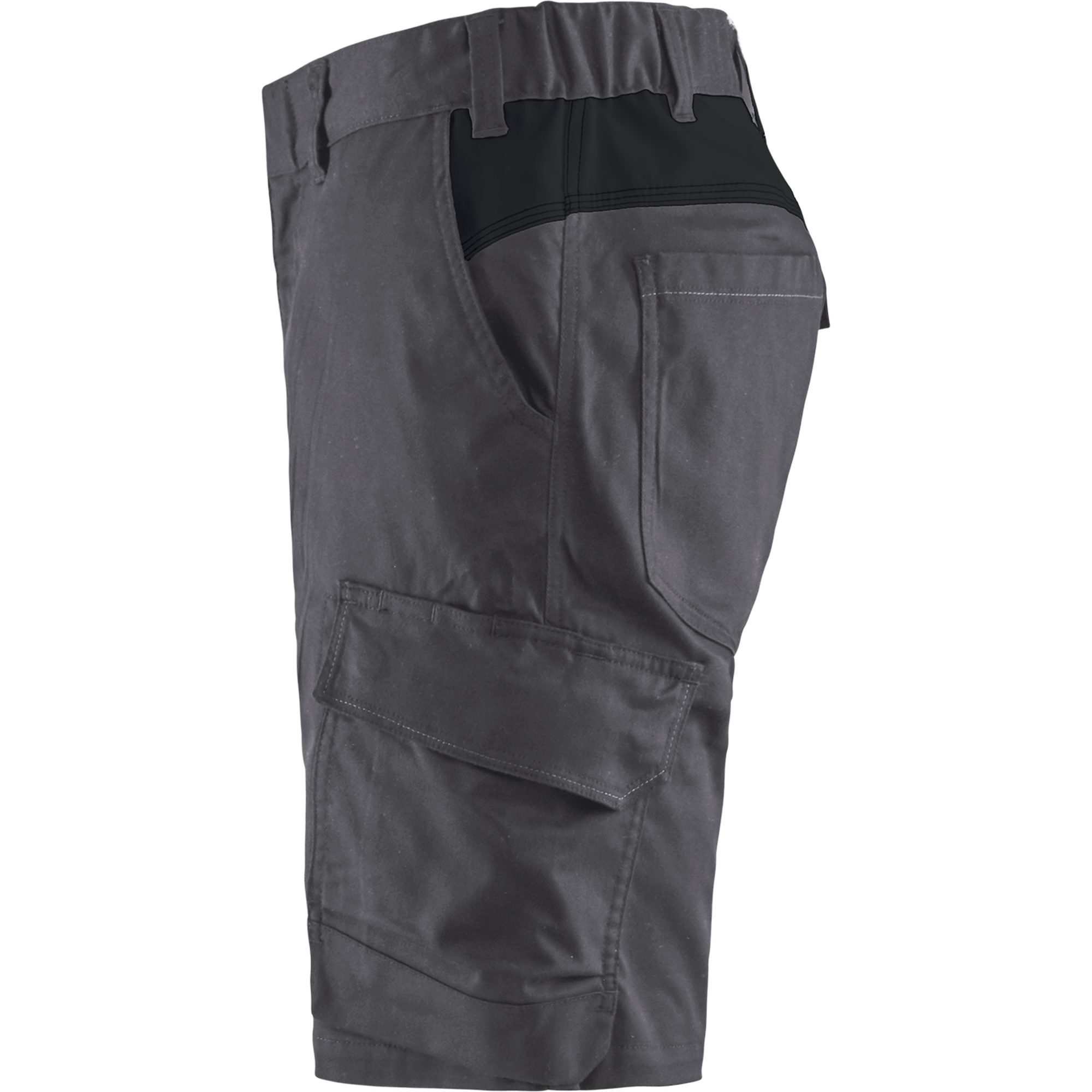 Blaklader Industry Stretch Shorts, Medium Grey/Black (3)