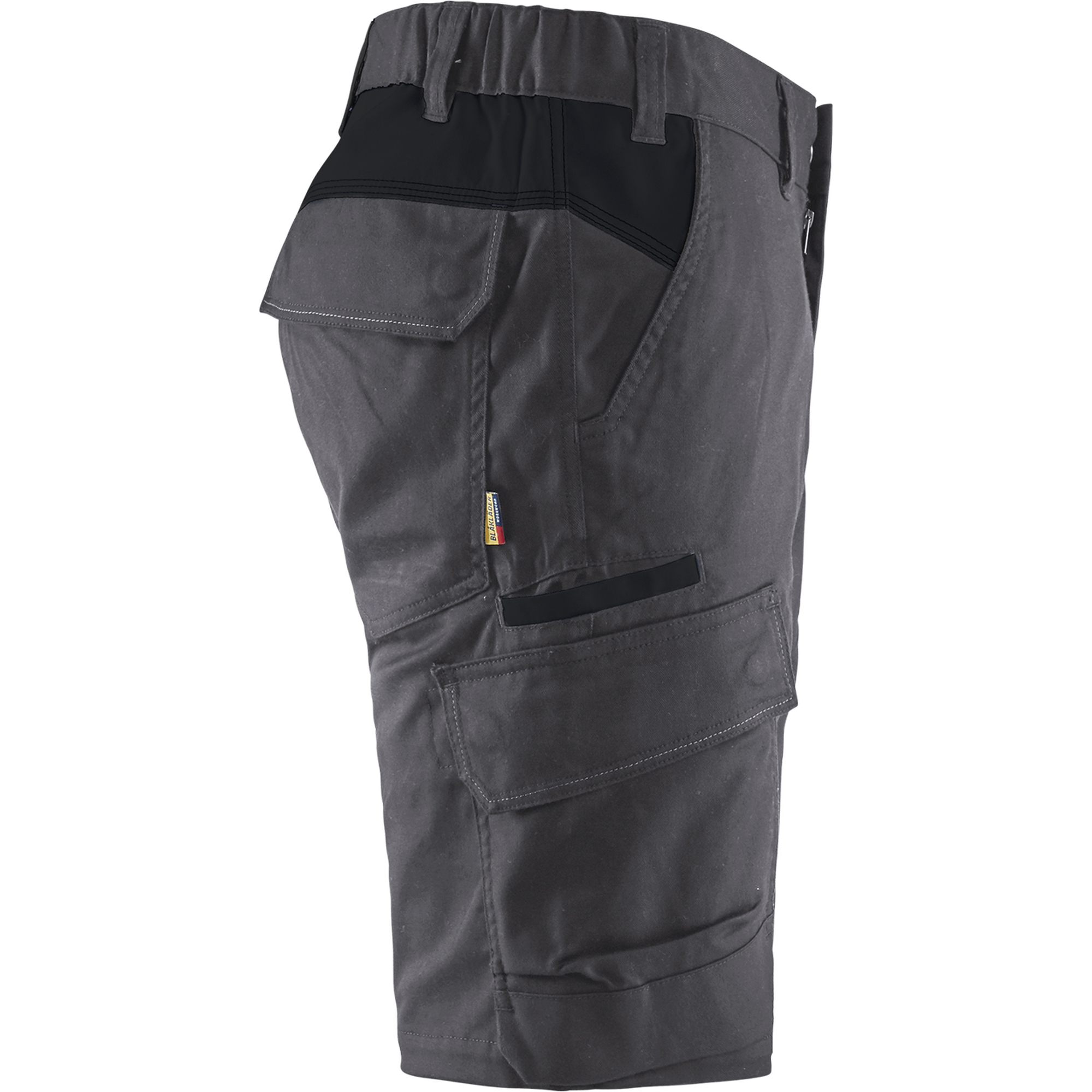 Blaklader Industry Stretch Shorts, Medium Grey/Black (2)