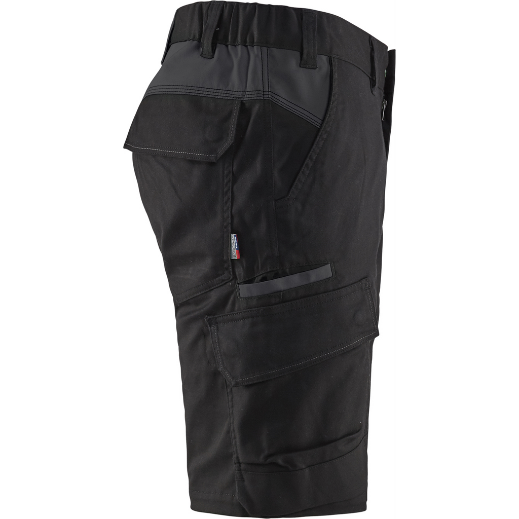 Blaklader Industry Stretch Shorts, Black/Dark Grey (2)