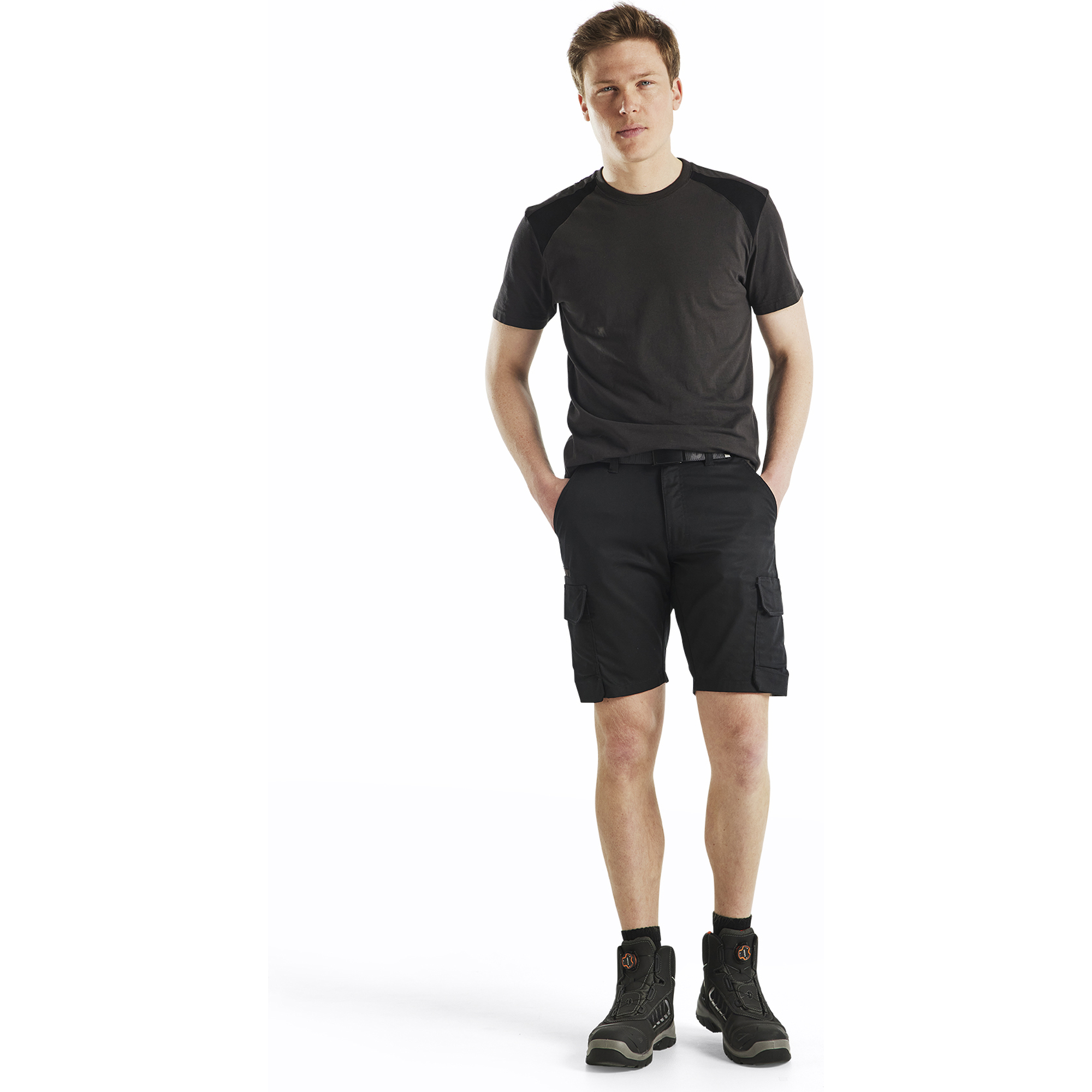 Blaklader Industry Stretch Shorts, Black/Dark Grey (5)