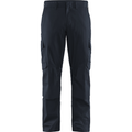Blaklader Industry Stretch Work Trousers with Knee Pad Pockets, Dark Navy/Black