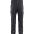 Blaklader Industry Stretch Work Trousers with Knee Pad Pockets, Medium Grey/Black