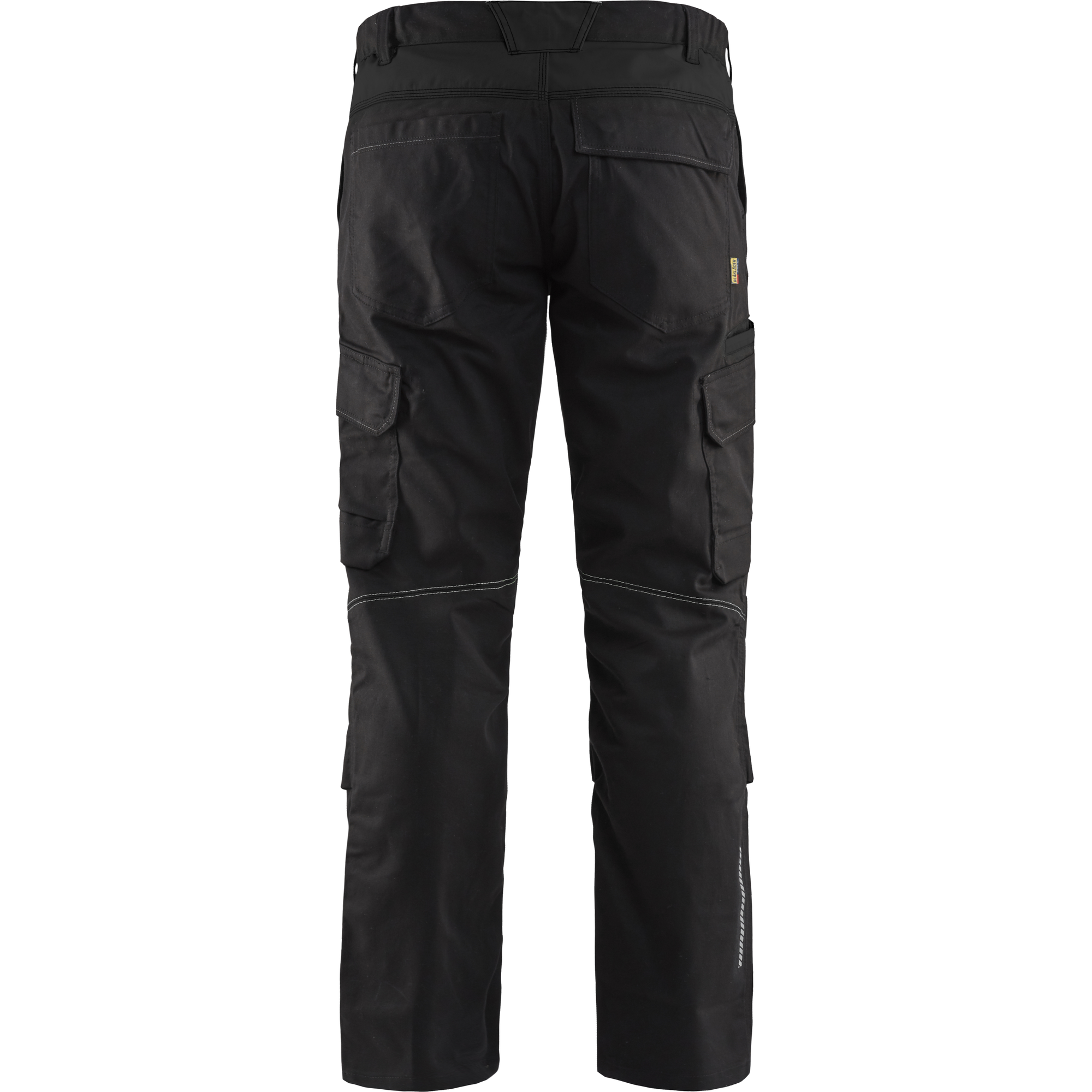 Blaklader Industry Stretch Work Trousers with Knee Pad Pockets, Black (4)