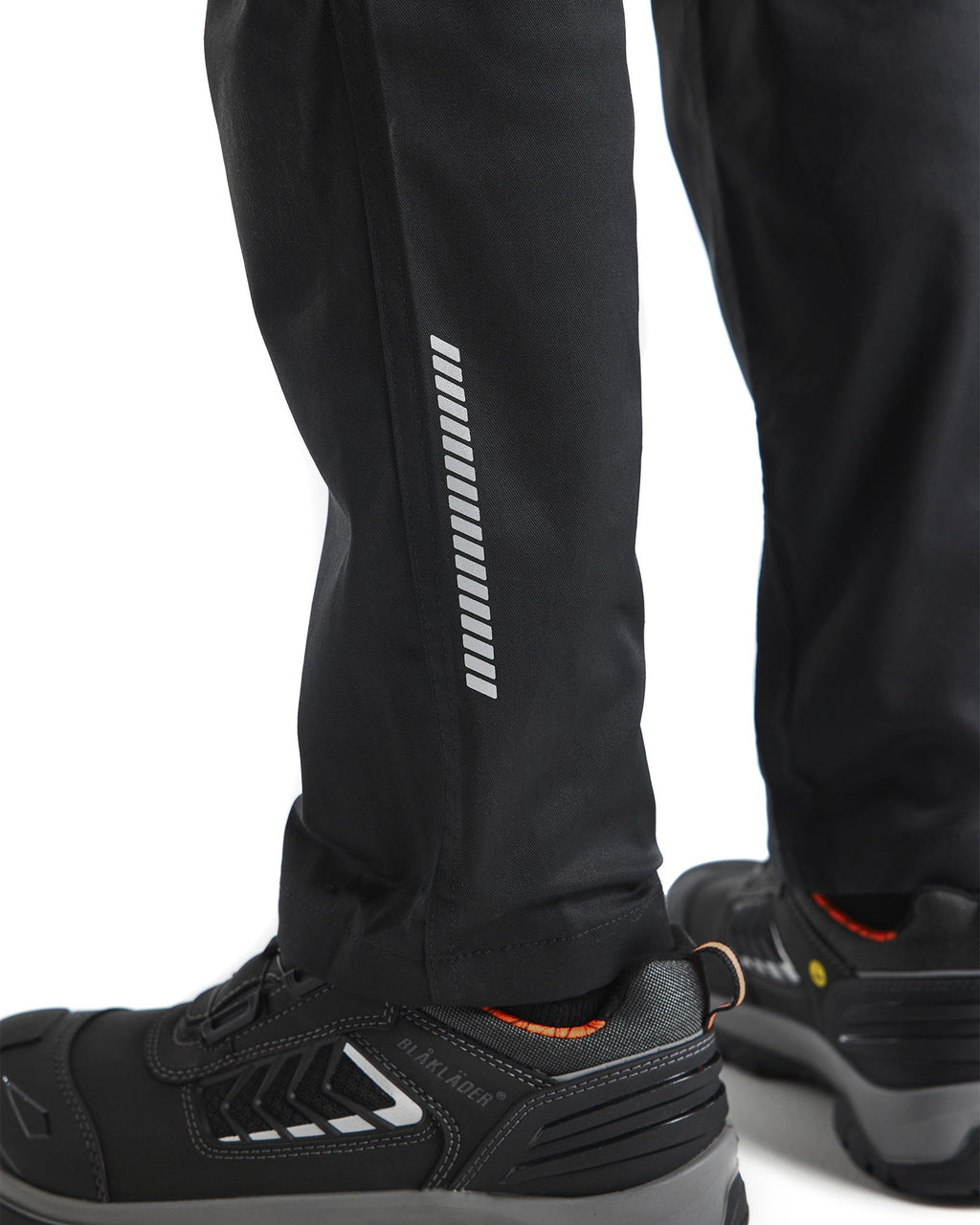 Blaklader Industry Stretch Work Trousers with Knee Pad Pockets, Black (8)