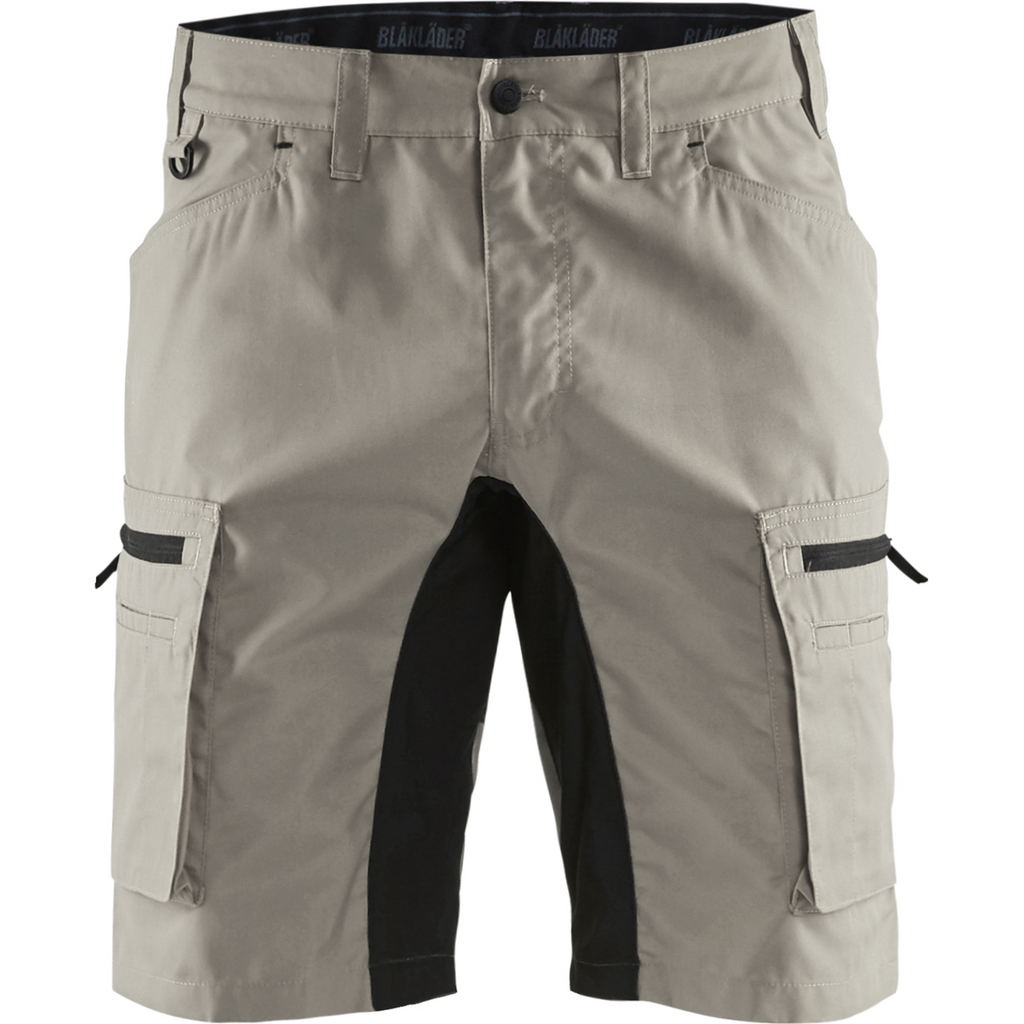 Blaklader Stretch Shorts, Stone Grey/Black