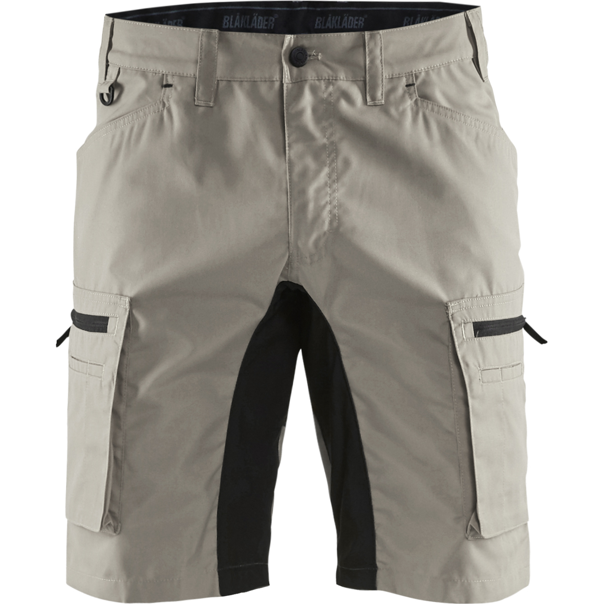 Blaklader Stretch Shorts, Stone Grey/Black