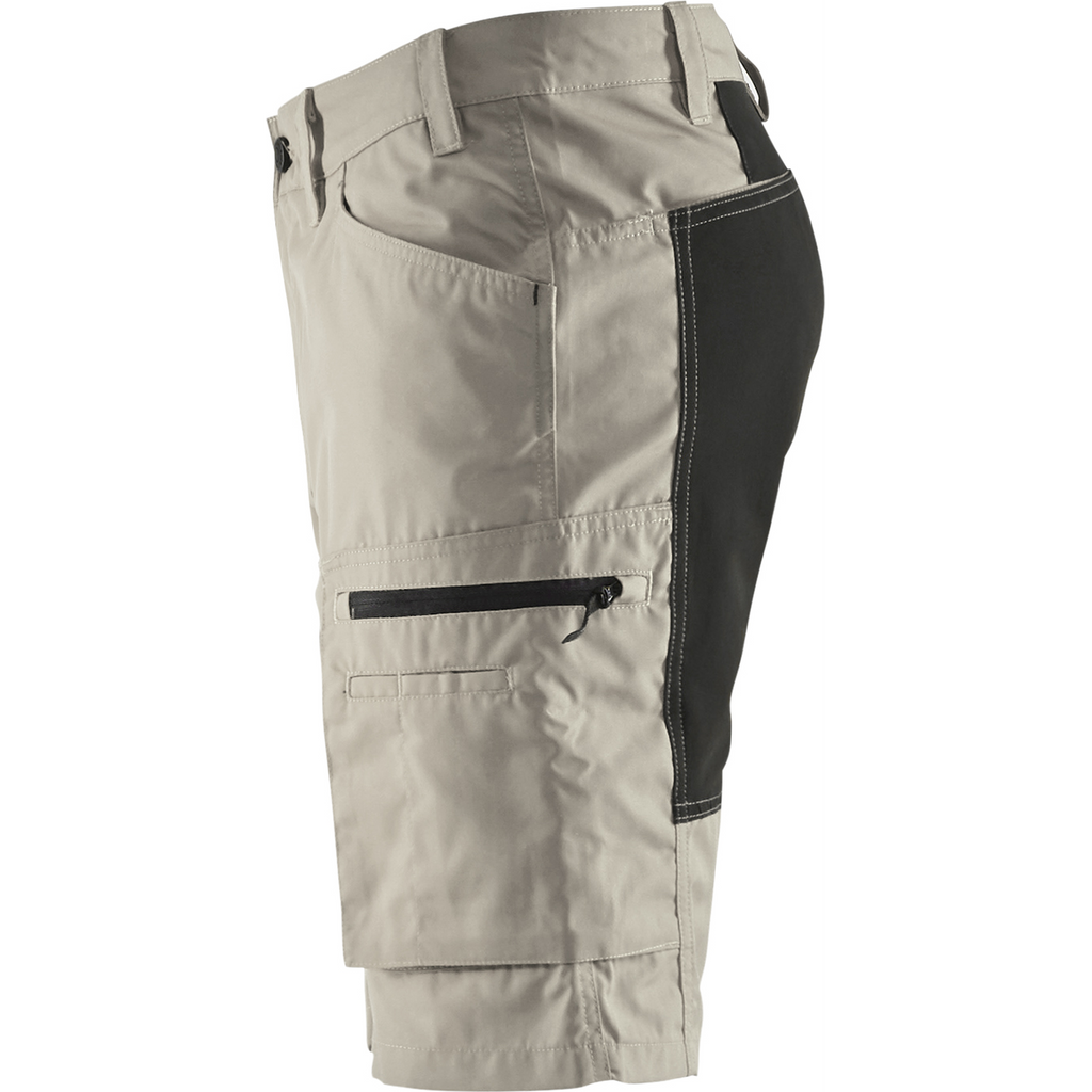 Blaklader Stretch Shorts, Stone Grey/Black (3)