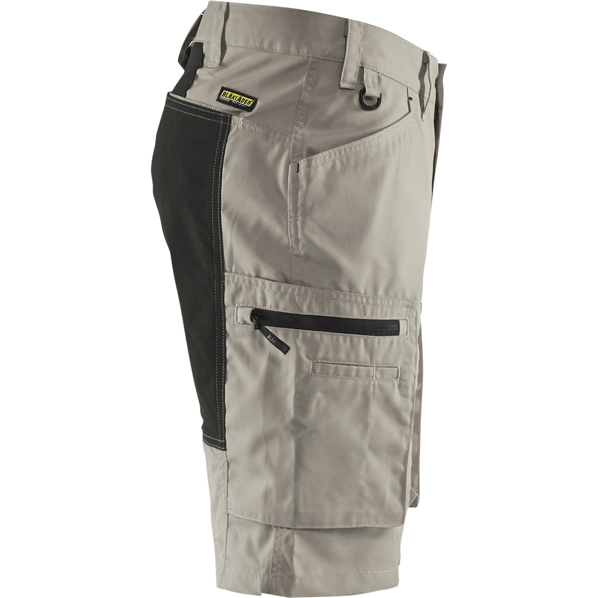Blaklader Stretch Shorts, Stone Grey/Black (2)