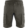 Blaklader Stretch Shorts, Dark Olive Green/Black