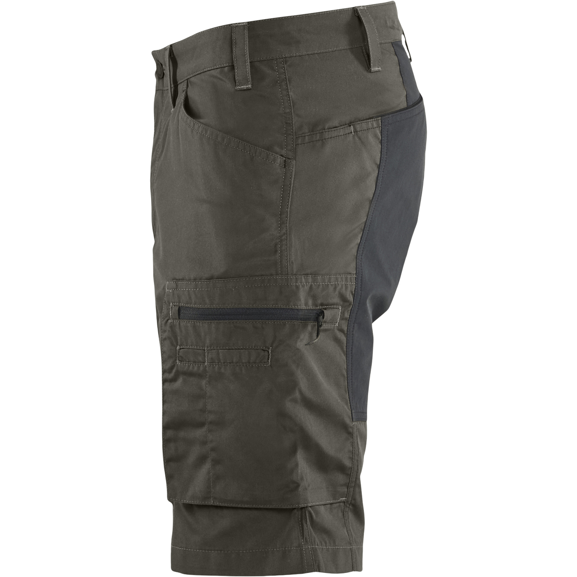 Blaklader Stretch Shorts, Dark Olive Green/Black (3)