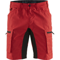 Blaklader Stretch Shorts, Red/Black