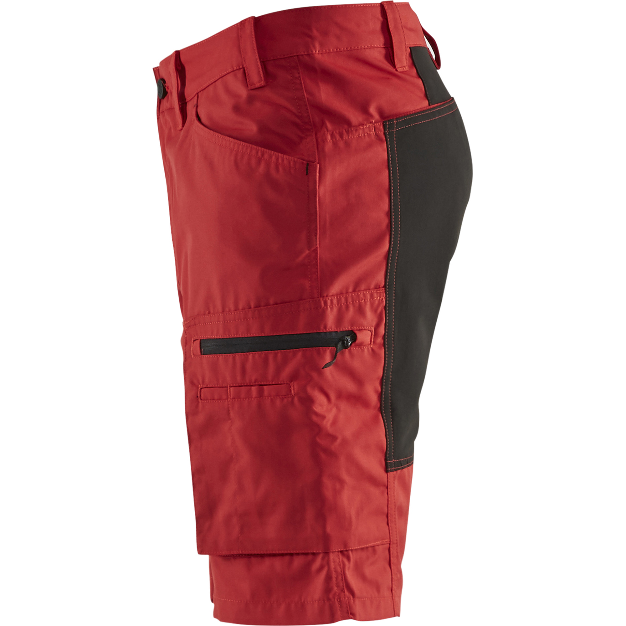 Blaklader Stretch Shorts, Red/Black (3)