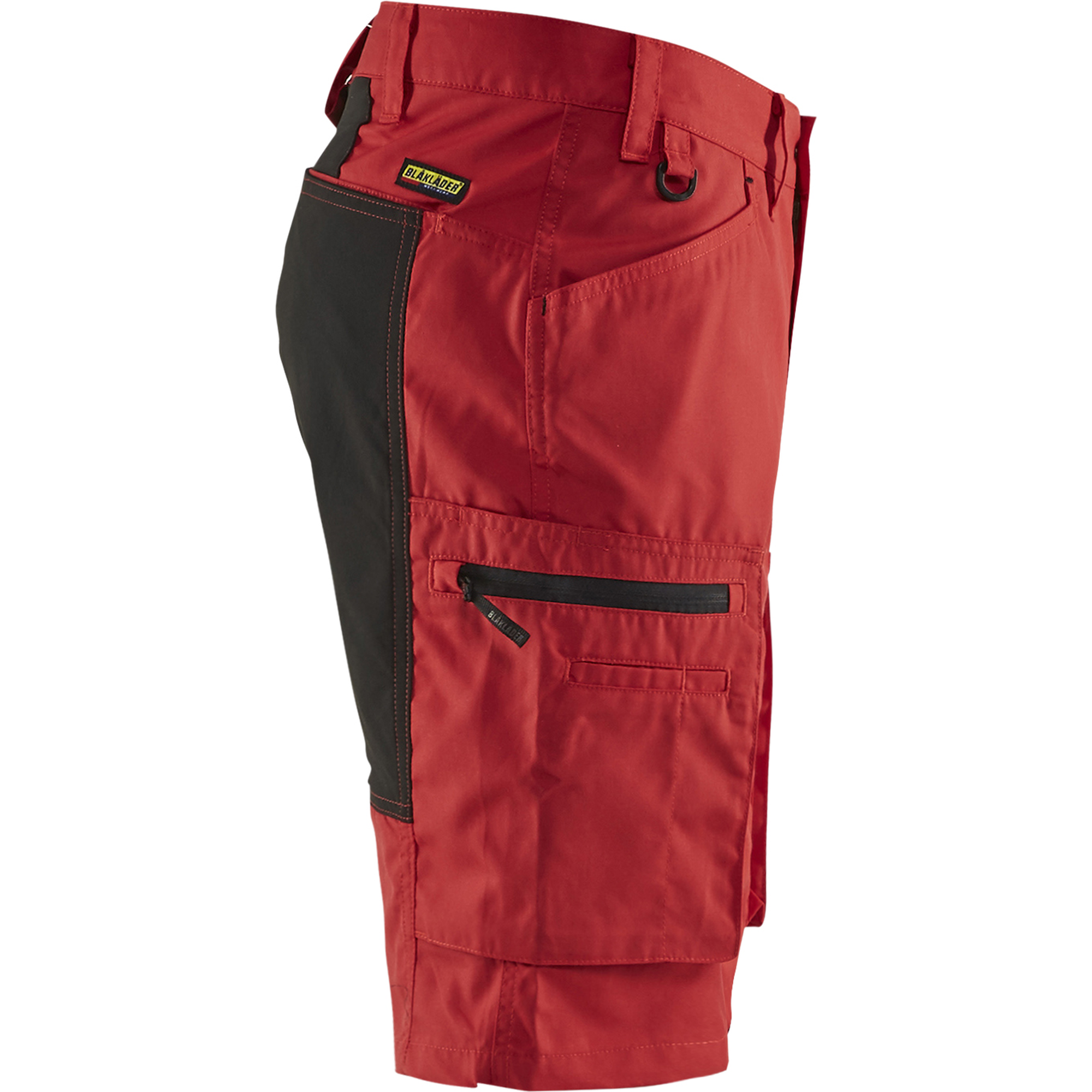 Blaklader Stretch Shorts, Red/Black (2)