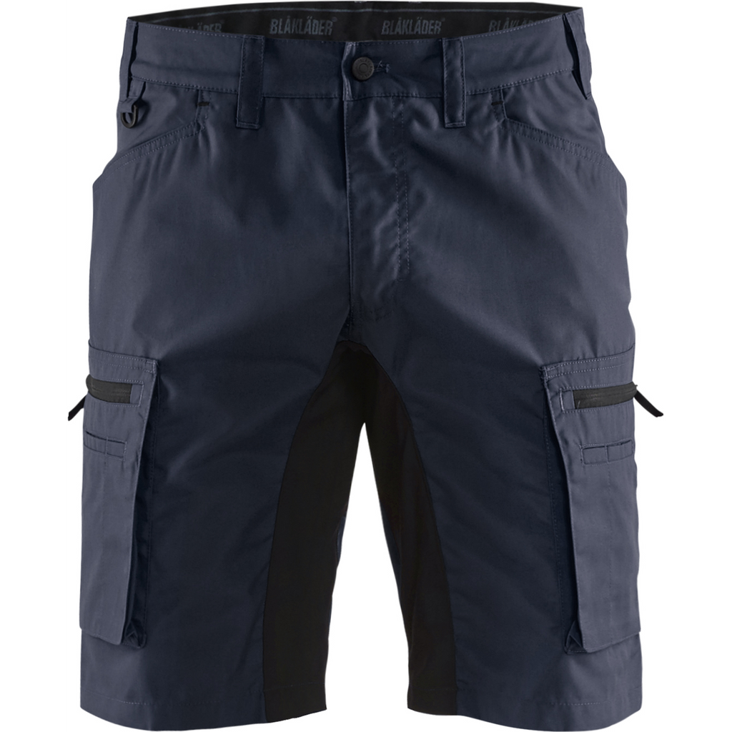 Blaklader Stretch Shorts, Dark Navy/Black