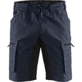 Blaklader Stretch Shorts, Dark Navy/Black