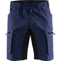 Blaklader Stretch Shorts, Navy/Black