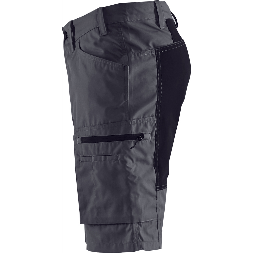 Blaklader Stretch Shorts, Medium Grey/Black (2)