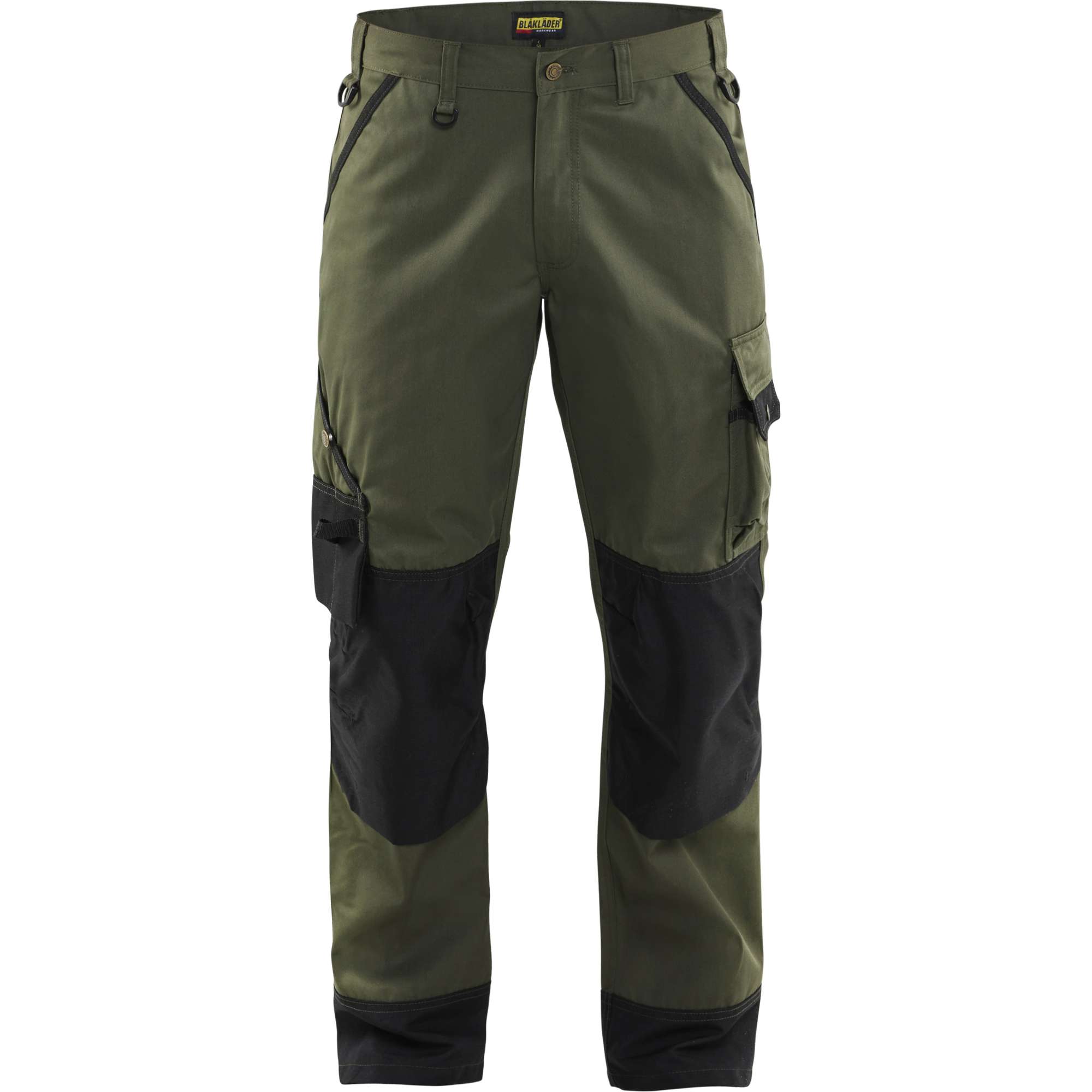 Blaklader Garden Work Trousers, Army Green/Black