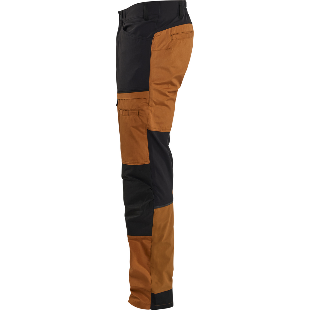 Blaklader Stretch Work Trousers, Rust/Black (3)
