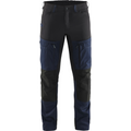 Blaklader Stretch Work Trousers, Dark Navy/Black