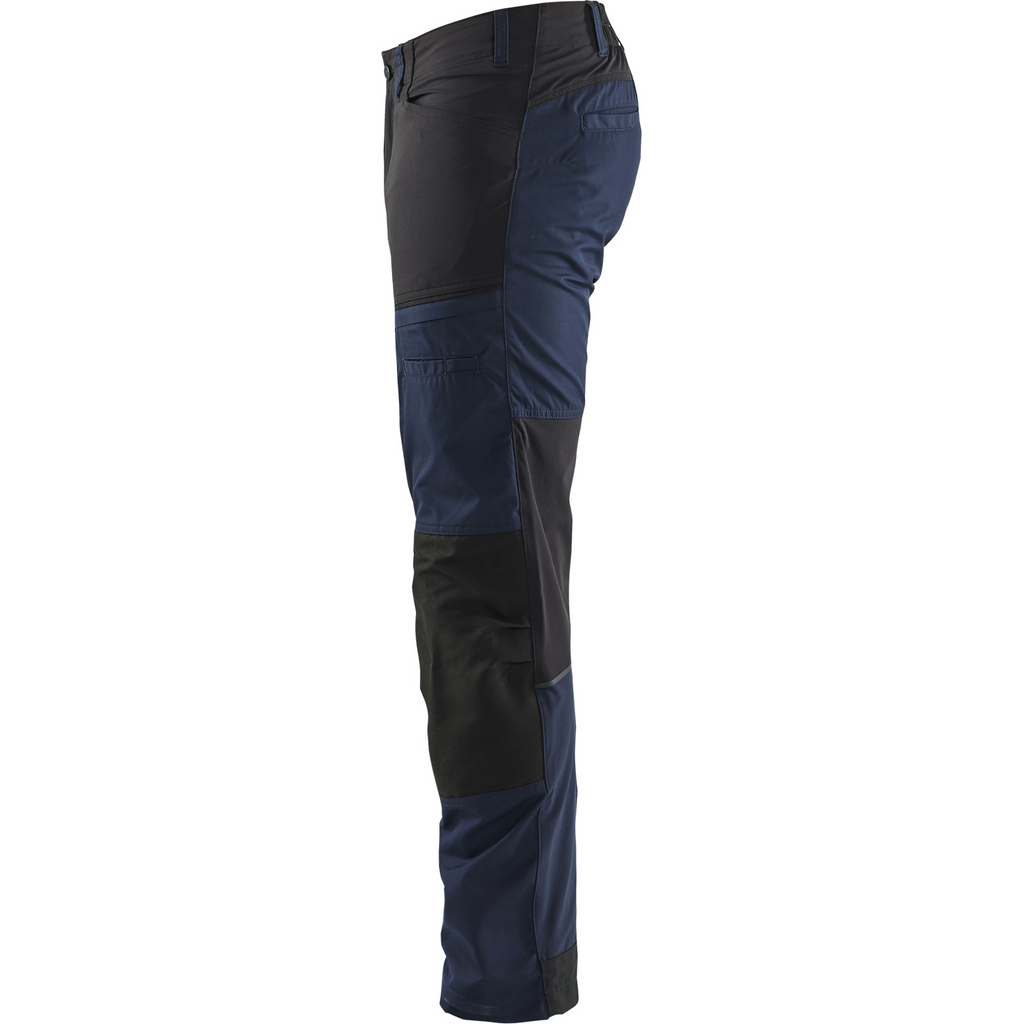 Blaklader Stretch Work Trousers, Dark Navy/Black (3)