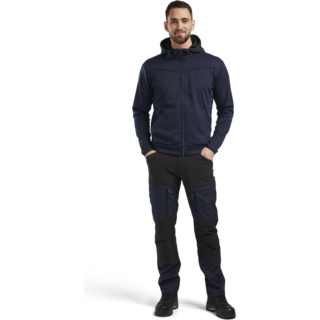 Blaklader Stretch Work Trousers, Dark Navy/Black (5)