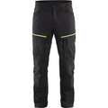 Blaklader Stretch Work Trousers, Black/Yellow