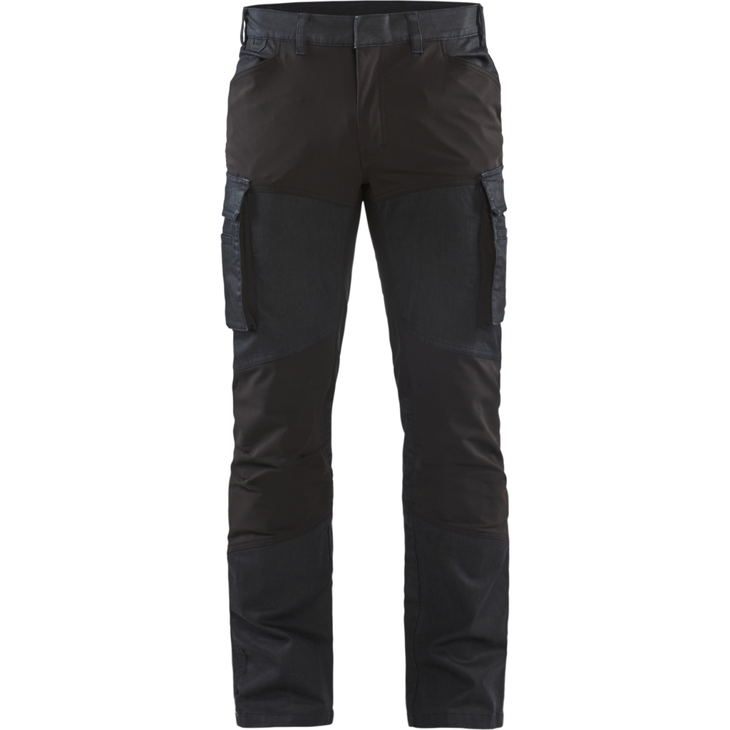 Blaklader Denim Stretch Work Trousers, Navy/Black