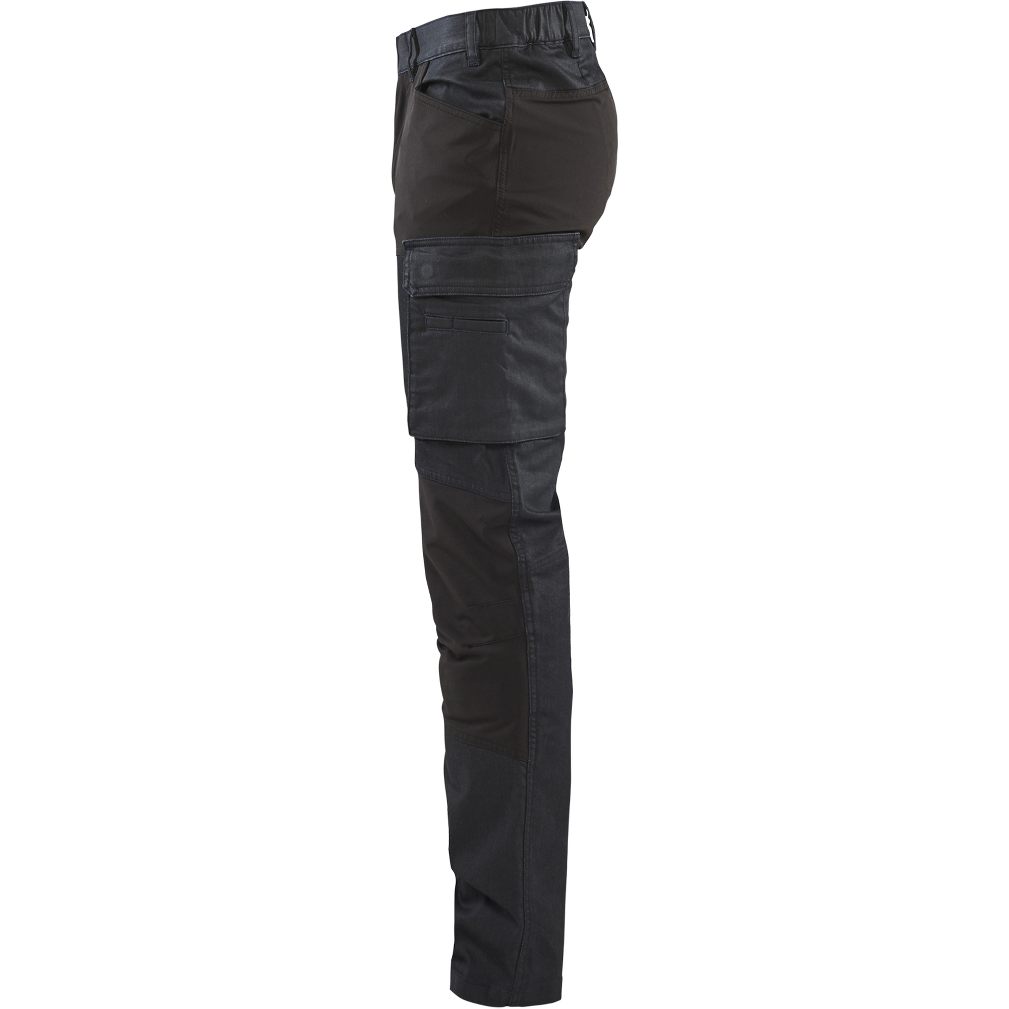 Blaklader Denim Stretch Work Trousers, Navy/Black (3)