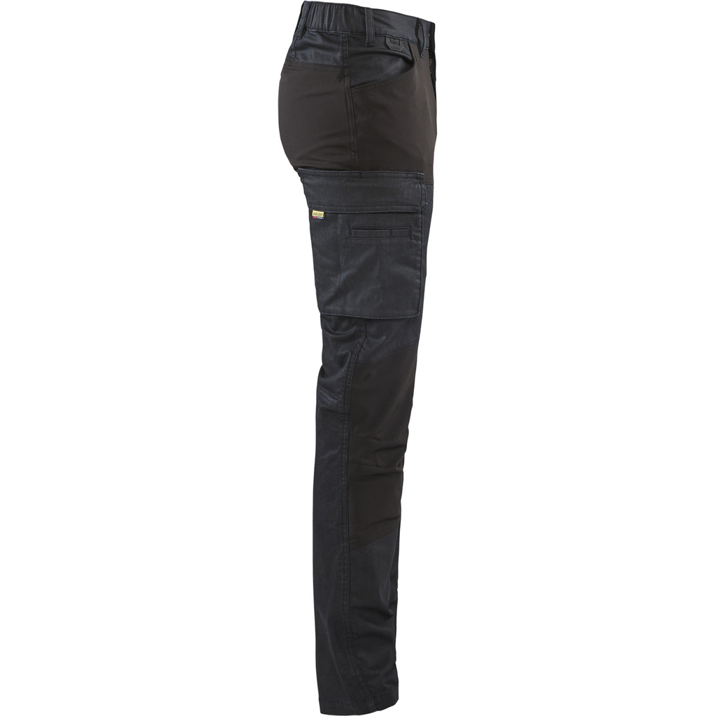 Blaklader Denim Stretch Work Trousers, Navy/Black (2)