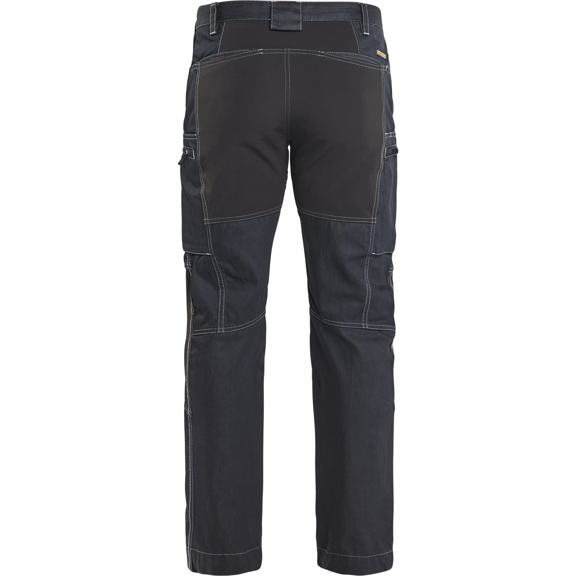 Blaklader Denim Stretch Work Trousers, Navy/Black (4)