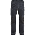 Blaklader Denim Stretch Work Trousers, Navy/Black