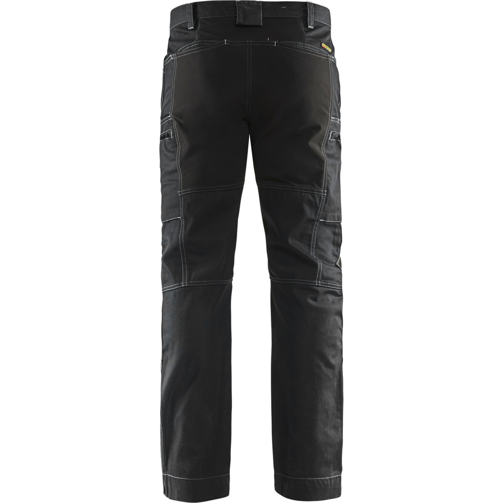 Blaklader Denim Stretch Work Trousers, Black (4)