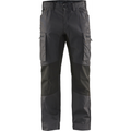 Blaklader Stretch Work Trousers, Dark Grey/Black