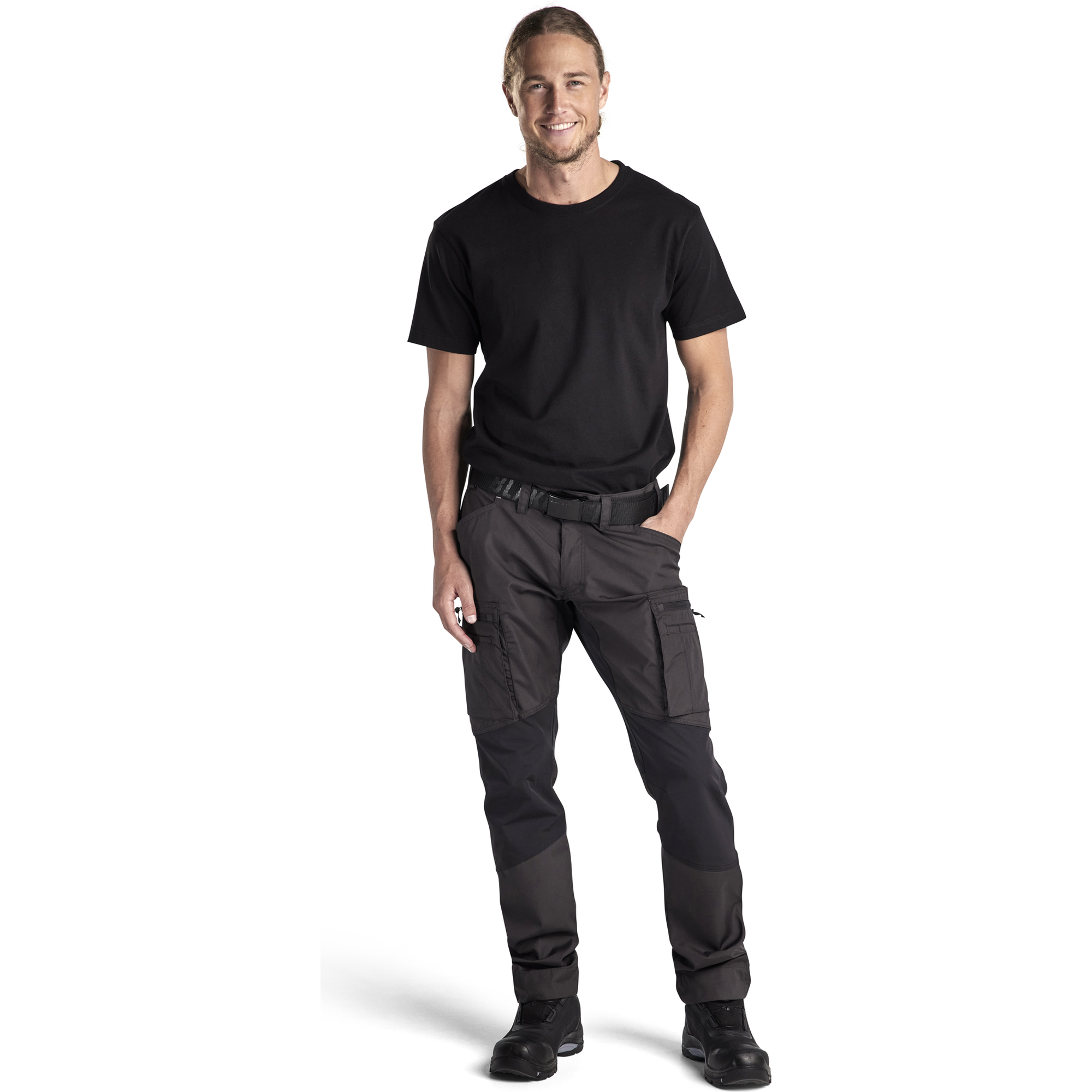 Blaklader Stretch Work Trousers, Dark Grey/Black (4)
