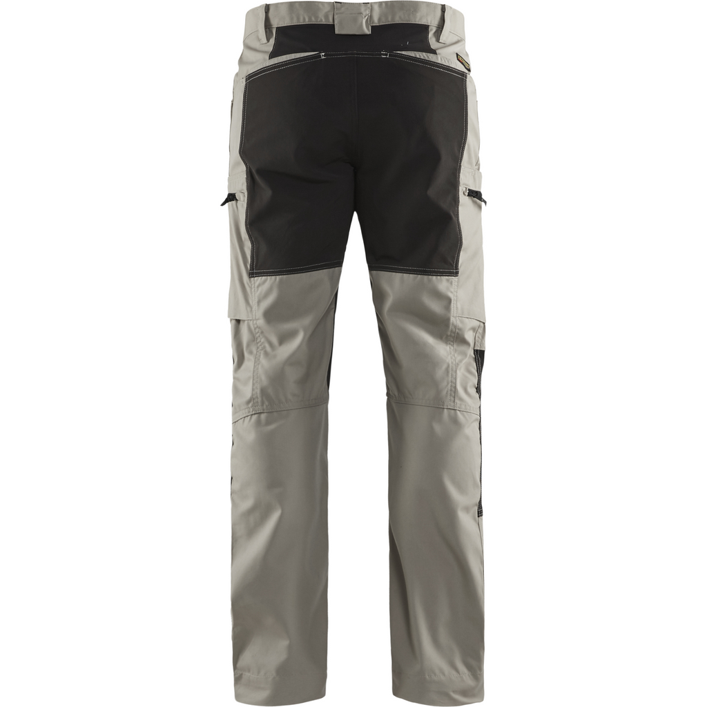 Blaklader Stretch Work Trousers, Stone Grey/Black (4)