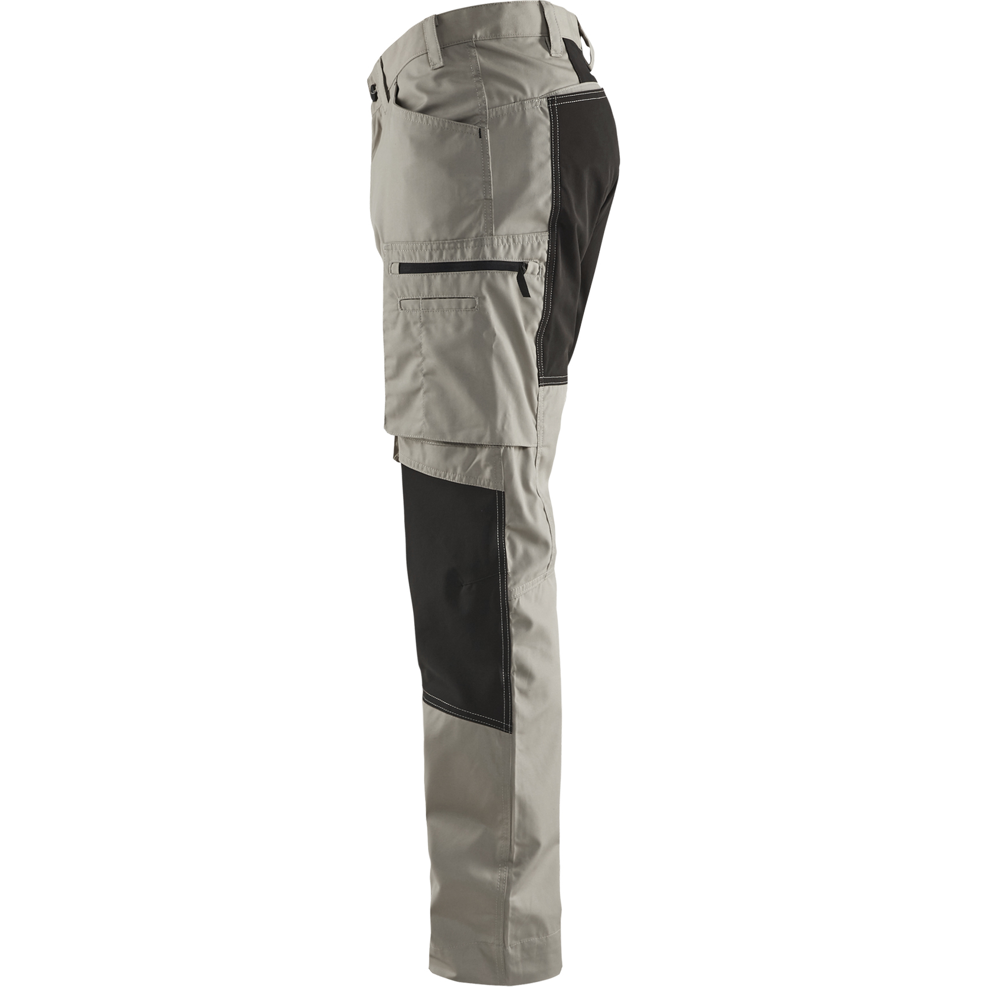 Blaklader Stretch Work Trousers, Stone Grey/Black (3)