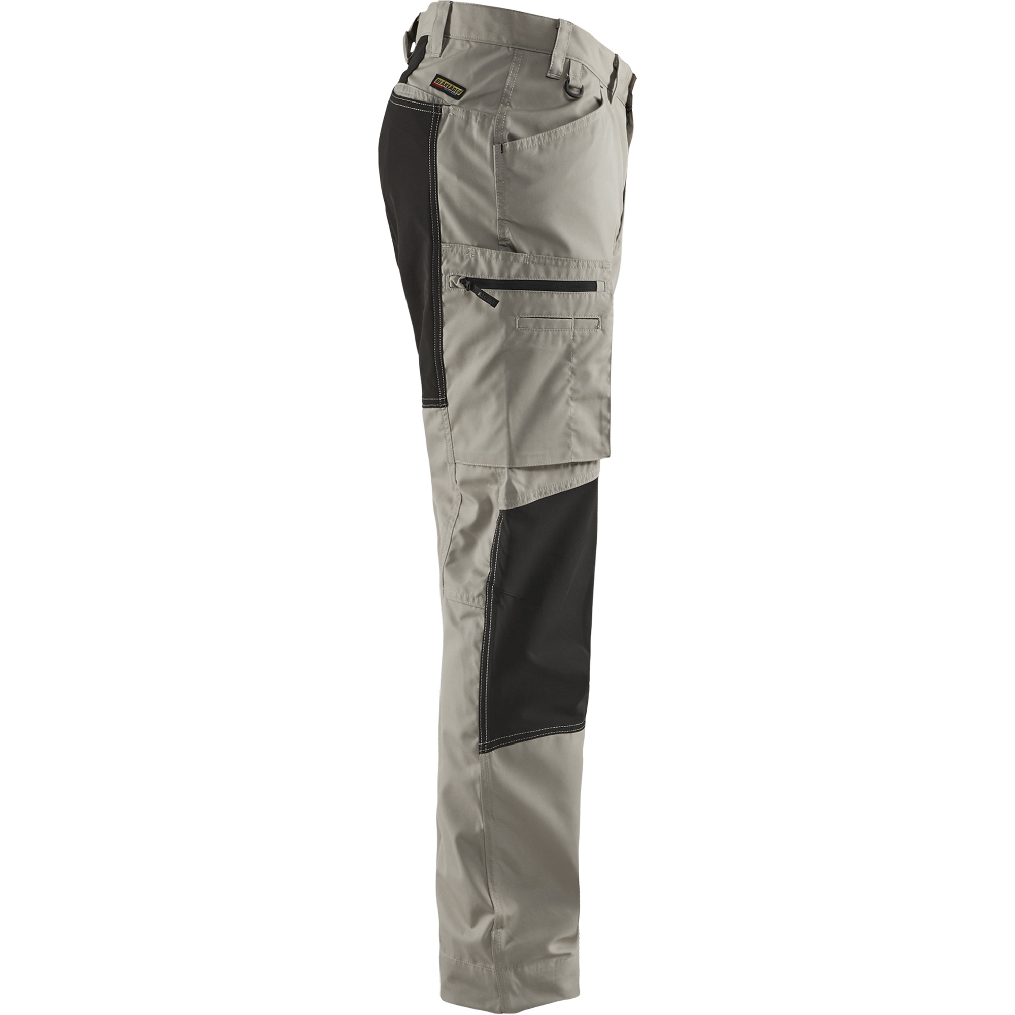 Blaklader Stretch Work Trousers, Stone Grey/Black (2)