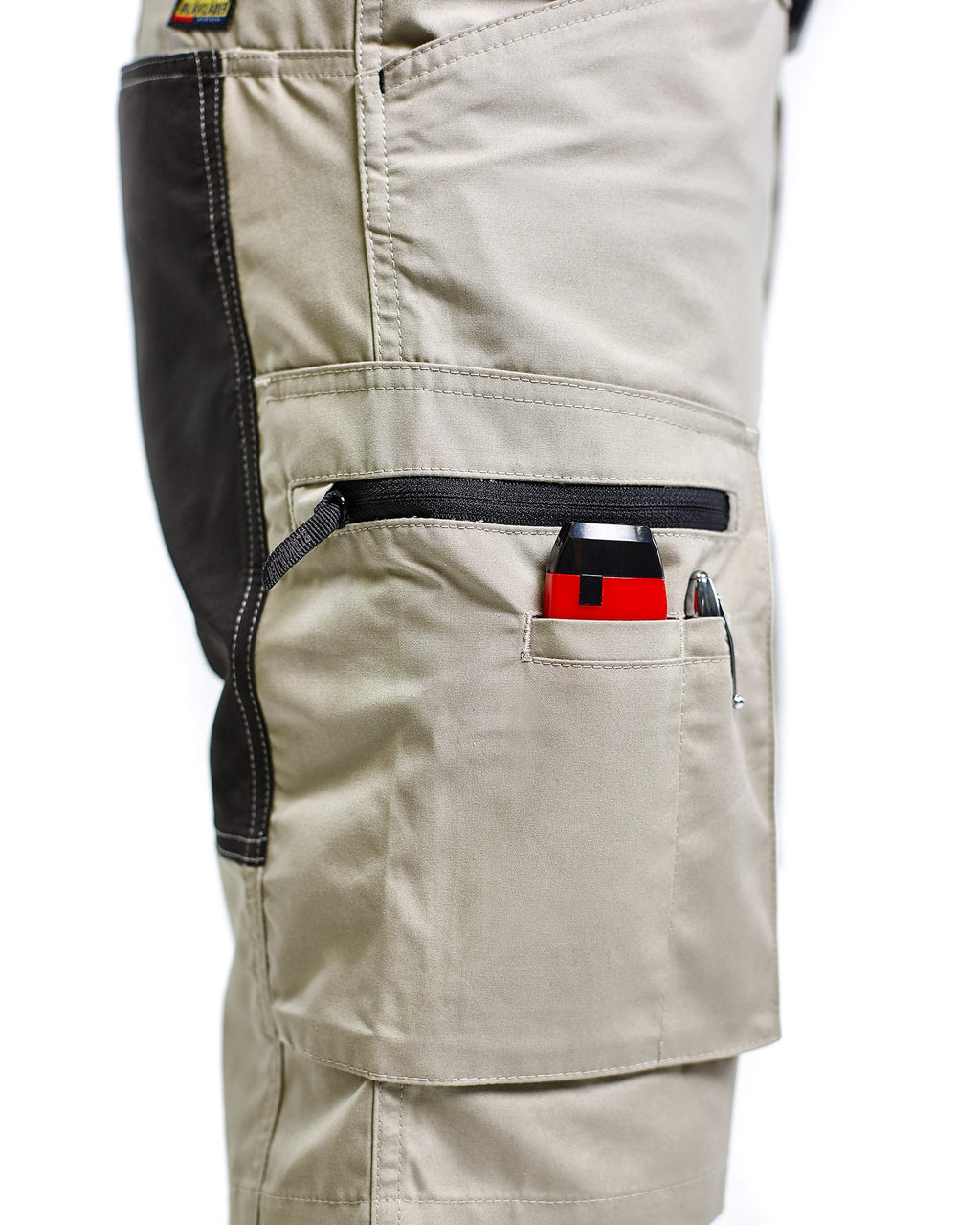 Blaklader Stretch Work Trousers, Stone Grey/Black (7)