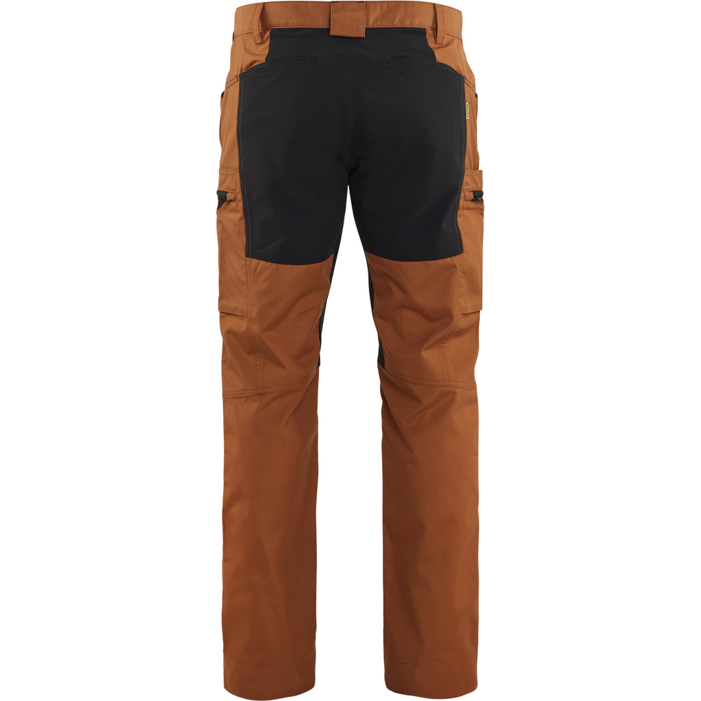 Blaklader Stretch Work Trousers, Rust/Black (4)