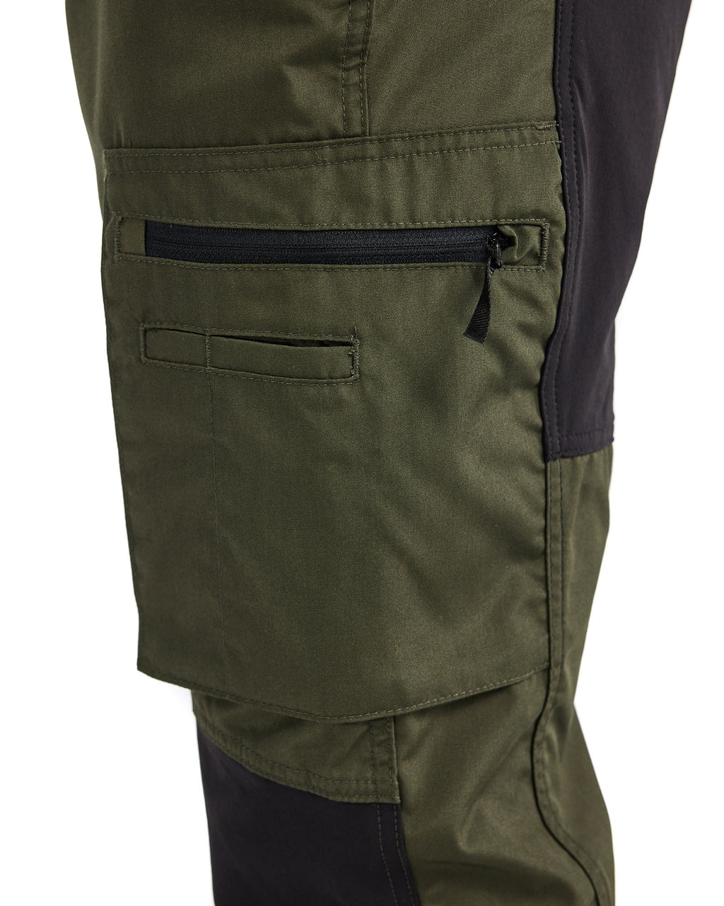Blaklader Stretch Work Trousers, Forest Green/Black (6)