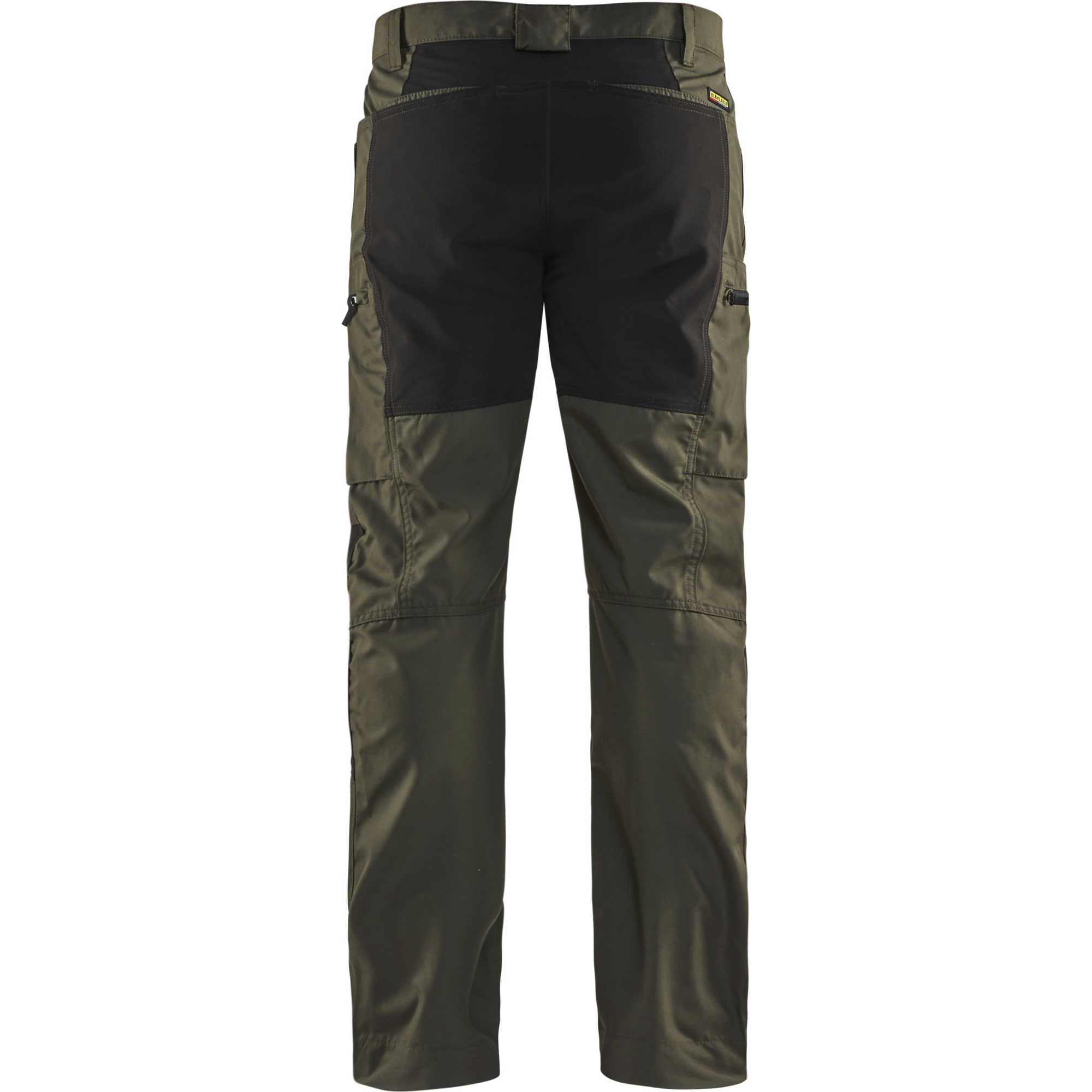 Blaklader Stretch Work Trousers, Dark Olive Green/Black (4)
